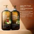 thumbnail image 5 of Majestic Pure Apple Cider Vinegar Shampoo and Avocado Coconut Conditioner Set - 16 fl oz Each, 5 of 8
