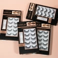 thumbnail image 5 of Profusion Cosmetics Iconic 3D Faux Mink Black Eyelashes 5 Pair- Blow Them, 5 of 7
