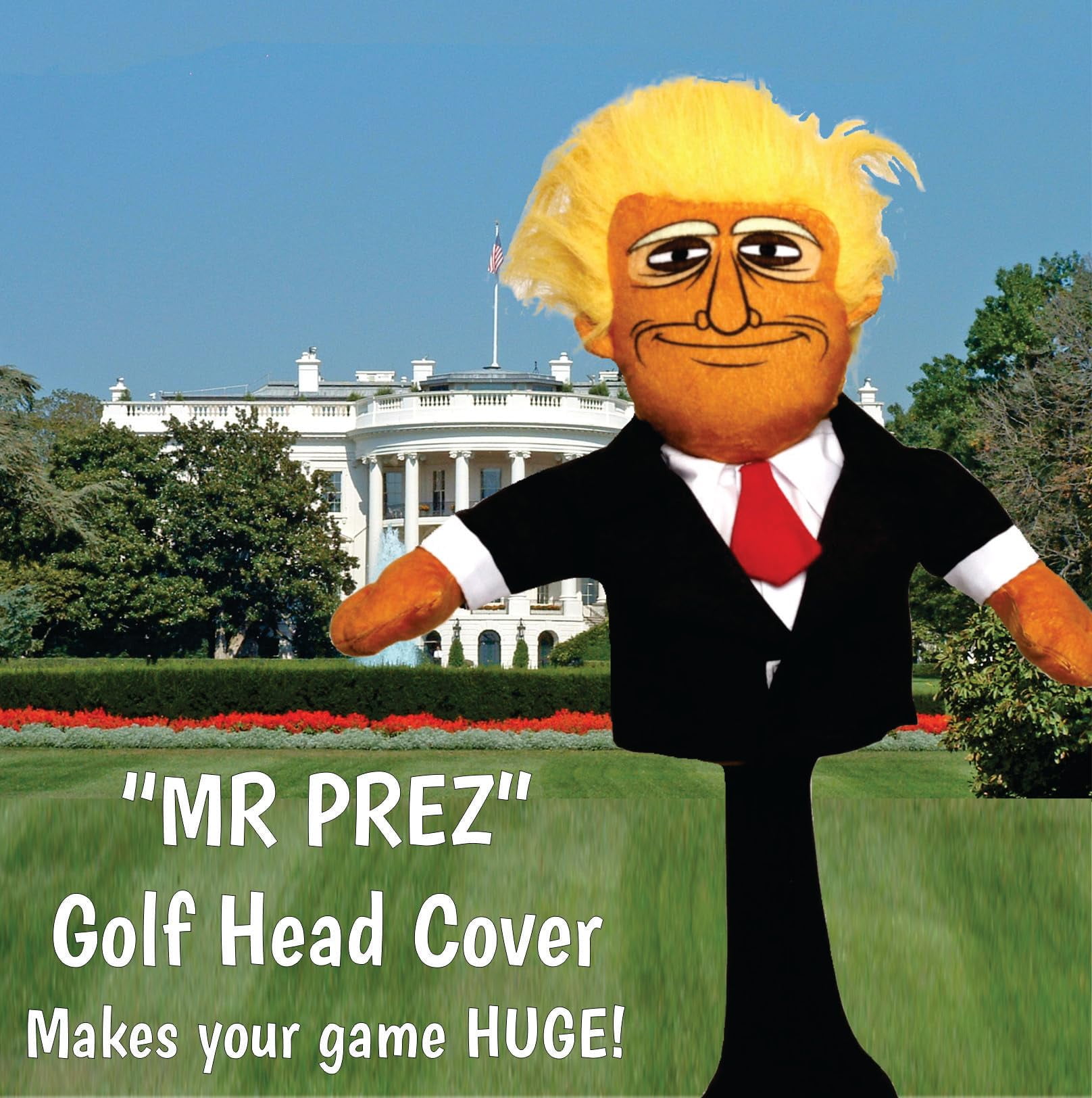 NEW Creative Covers Donald Trump Mr. Prez Tweeting 460cc Driver Headcover
