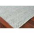 thumbnail image 2 of Exquisite Rugs Rialto Handmade Handwoven Polyester/Cotton Light Gray Area Rug, 2 of 3
