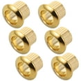 thumbnail image 1 of VERDANVERSE 6Ud Ferrules De Metal Dorado Para Guitarra Con Espaciadores Y Anillos De Ajuste, 1 of 6