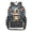 Retro Astro Space, variant on Iauyy Clear Backpack Heavy Duty PVC Transparent Backpack for College Workplace, Retro Astro Space