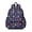 Alien UFO Deep, variant on Alien Head Black Pattern Backpack for School, Cute School Bag with Adjustable Shoulder Straps and Padded Back, 13.4"x11"x4.7"