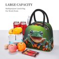 thumbnail image 5 of Balery Tree Frog Pattern Lunch Bag Women, Lunch Box, Lunch Bag, Small Leakproof Lunch Tote Large Capacity Reusable Insulated Cooler Lunch Container-One Size, 5 of 6