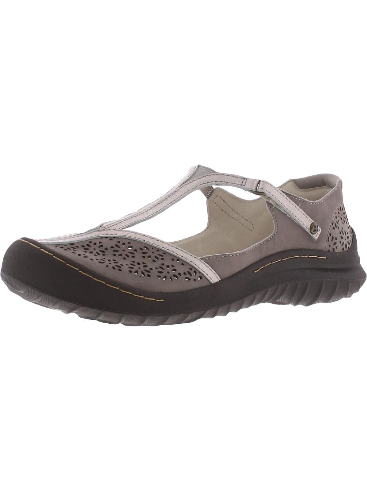 Jambu Womens Creek Leather LaserCut Casual Shoes Taupe 9 Medium (B,M