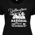 thumbnail image 4 of Inktastic Wyoming Yellowstone National Park Women's Plus Size T-Shirt, 4 of 5