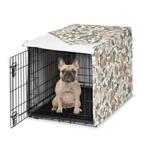 Sweet Jojo Designs Vintage Floral Girl Dog Crate Kennel Cover 30in.
