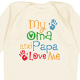 thumbnail image 4 of Inktastic My Oma and Papa Love Me Boys or Girls Long Sleeve Baby Bodysuit, 4 of 5