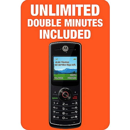 TRACFONE Moto W175 Bundled w/ Double Minutes for the Life of Your Phone (a $50 value)