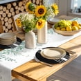 thumbnail image 4 of Black White Stripe Round Placemats Set of 4 for Dinning Tables,Heat-proof Braided Table Mats 13 Inch,Modern Rustic Vertical Striped Washable Place Mat for Kitchen Restaurant Party Decor Table Setting, 4 of 9