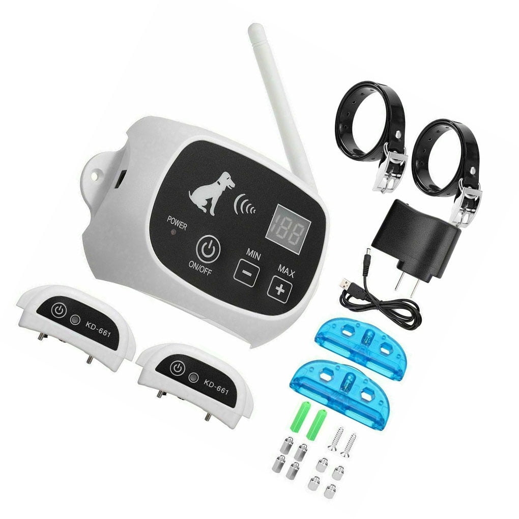 Pet Electric Fence System Wireless Rechargeable Containment System