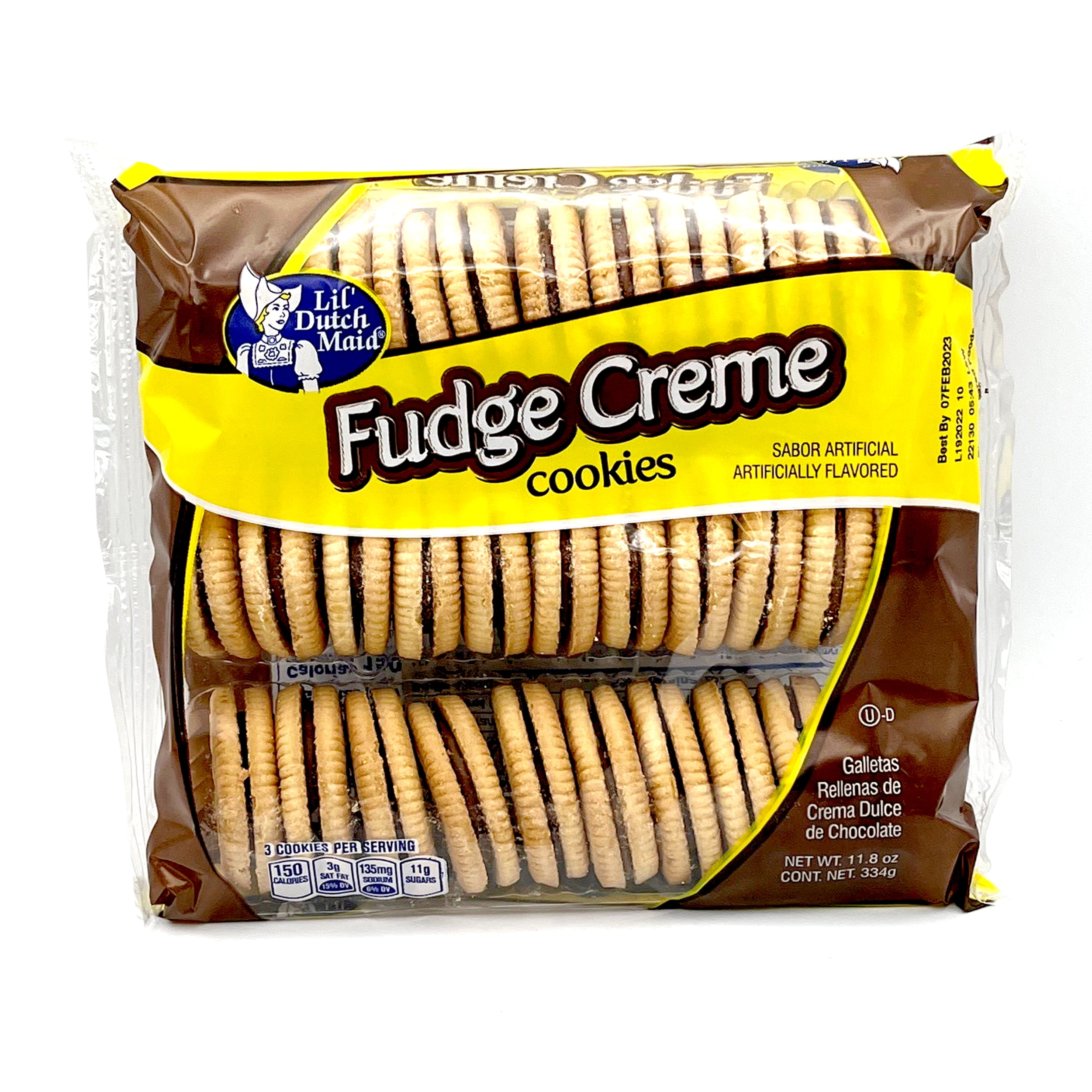 Little Dutch Maid Fudge Creme Filled Cookies 11.8 oz.