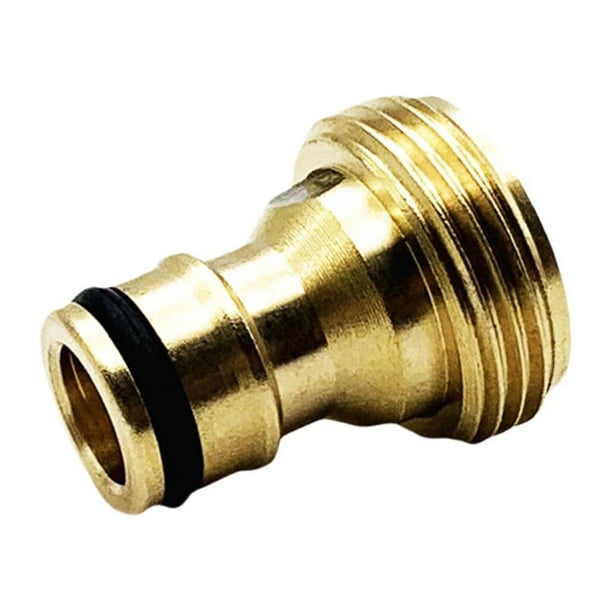 Speravity Adaptador de manguera, pieza de conexión de tubo 3/4 resistente al desgaste Simple para jardín, conector de grifo de de coche de riego Herramientas y ferretería Tipo 1 3/4 Hilo Speravity TO007910-01