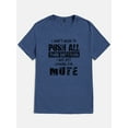 thumbnail image 3 of I Didn't Mean To Push All Your Buttons Men's Graphic Tee with Short Sleeve, Sizes S-2XL, 3 of 8
