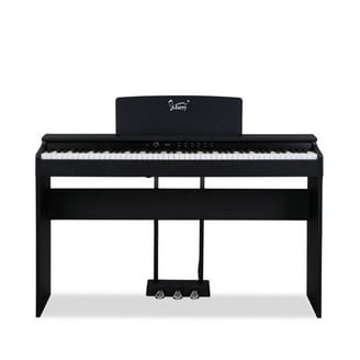 Donner DDP-80 PLUS Digital Piano 88 Key Weighted Keyboard, Home Electric Piano, Supports USB-MIDI & Headphones Connection, Semi-open Cover Designed, With Metal Three Pedal, Power Adapter
