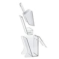 thumbnail image 2 of Cal Mil 355 32 oz Freestanding Ice Scoop Holder - Clear, 2 of 2