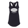 thumbnail image 2 of Wild Bobby, Callahan Auto Parts Sandusky Ohio Retro 90s Funny Tommy Boy, Pop Culture, Women Racerback Tank Top, Black, Small, 2 of 4