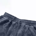 thumbnail image 6 of Boys Sweatpants Straight Open Bottom Pants Elastic Waist Athletic Joggers Casual Sweat Pant with Pockets Black 12-13 Years, 6 of 7