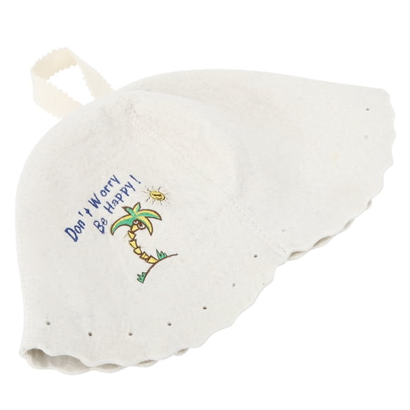 Sauna Sombrero, Sombrero de Fieltro de Lana Delicado y Suave, Conveniente para USAR para el Centro de Spa Sauna Hogar Home Men and Women Use Decoration Decoration