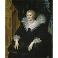 thumbnail image 2 of Peter Paul Rubens 15x18 Gold Ornate Wood Frame and Double Matted Museum Art Print Titled - Portrait of Anne of Austria (circa 1622), 2 of 4