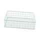 thumbnail image 1 of Cesta de Almacenamiento de Escritorio, Bandeja de Almacenamiento de Rejilla de Hierro, Organizador Portátil, Caja de Almacenaje de Malla, Contenedores blanco Soledad Cesta de almacenamiento de escritorio, 1 of 10