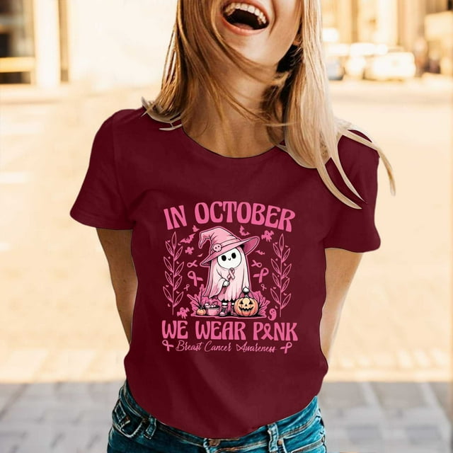 T-Shirts Graphiques Décontractés Tendance pour Femmes pour le Quotidien / Hauts à Manches Courtes d'Été au Design Unique