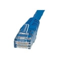 thumbnail image 3 of StarTech 8ft CAT6 Ethernet Cable - Blue CAT 6 Gigabit Ethernet Wire -250Mhz 100W PoE RJ45 UTP Molded Network Patch Cord with Strain Relief (C6PATCH8BL), 3 of 3
