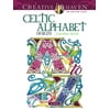 Dover Publications Celtic Alphabet Designs Adult Coloring Book