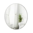 thumbnail image 2 of Umbra Hubba Round Modern Mirror with Metallic Finish, 2 of 12