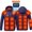 Z2-Blue, variant on Dovford Heated Jacket for Men Women 2024 Soft Shell Electric Heating Jackets 19 Heating Zones Heated Coat Winter Warm Coats