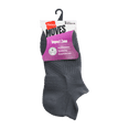 thumbnail image 2 of Hanes Womens No-Show Tab Socks, 3 Pairs, Moves Impact Zone Athletic Socks for Women, 2 of 9