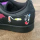 thumbnail image 2 of New Adi - das Superstar Comic Art Sneaker Black Men's Size: 4.5 / Women's 6, GW5783, 2 of 6