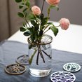 thumbnail image 5 of Flower Grid Metal Vase Vaseholder Ornaments Vases Multi Picture Design For Garden Round Home Party Wedding Decoration, 5 of 21