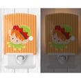 thumbnail image 2 of Caroline's Treasures BB8668CNL Christmas Ginger Boy Elf Ceramic Night Light, 6x4x3", multicolor, 2 of 2