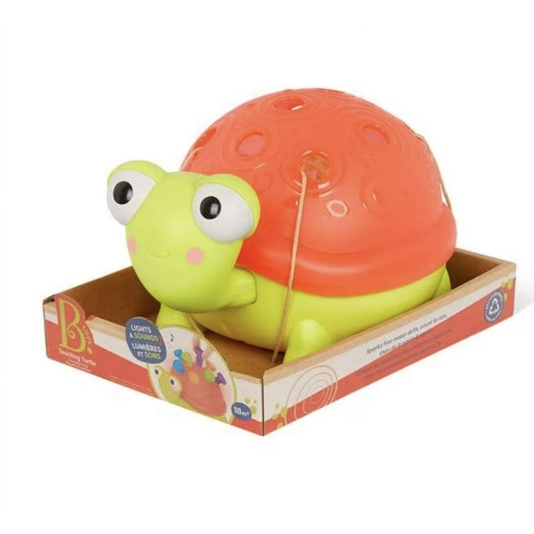 B Toys Turtle Ball Popper WALK 'N POP