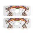 thumbnail image 7 of Yayeee Faucet Mat for Kitchen Sink 14.7" Diatomite Long Splash Guard Pad, Colorful Skeleton, 2 Pack, 7 of 7