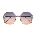 thumbnail image 4 of Oversized Glasses Womens Mirrored Sunglasses Womens Sunglasses Square Sunglasses Nude Sunglasses Ladies Sunglasses Polarized Uv Protection Fishing Sunglasses, 4 of 5