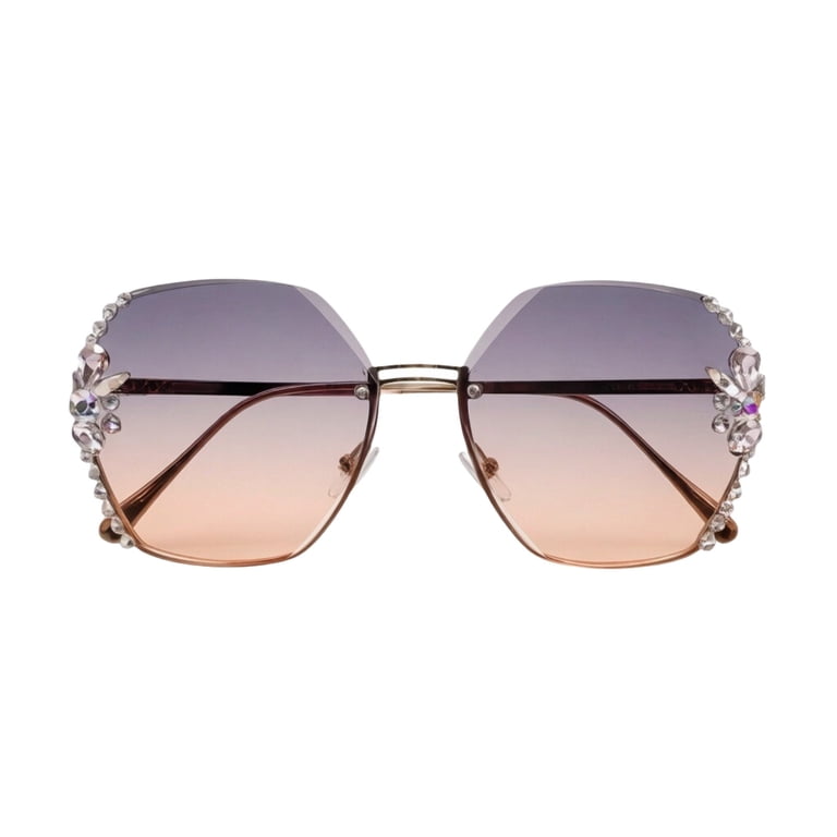 Oversized Square Polarized Sunglasses Women UV Protection TINHAO Polarized Oversized Square Sunglasses, Fit Over  main image 3