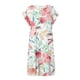 thumbnail image 3 of Puntoco Vestido De Manga Corta Con Cuello En V, Vestido De Verano Para Mujer, Cuello Redondo, Estampado Casual, Manga Corta, Vestido Con Volantes, Verde Xxxl, 3 of 4