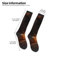 thumbnail image 2 of Daiia Sports Socks Cozy Tree Hole Cabin Printed Novelty Crew Socks for Men Women Knee High Socks Cotton Socks Soft & Breathable Support Unisex Socks, 2 of 9
