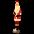 thumbnail image 3 of Northlight Lighted Blow Mold Santa Claus Outdoor Christmas Decoration - 59", 3 of 7