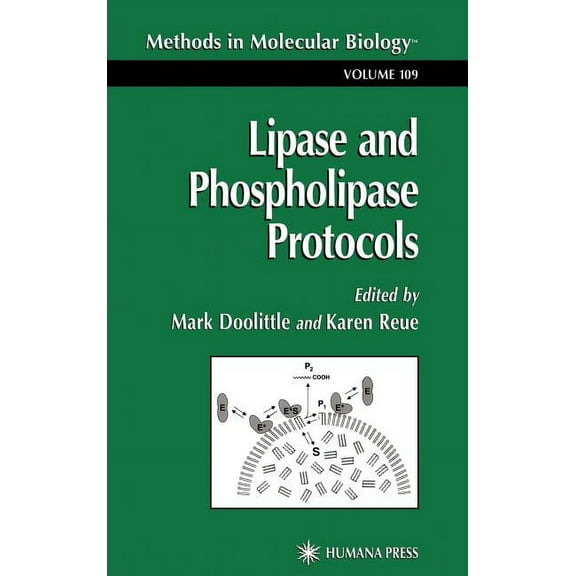 Methods in Molecular Biology Lipase and Phospholipase Protocols, Book 109, (Hardcover)