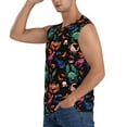 thumbnail image 3 of Fotbe Animals Under Water Men's Camiseta sin Mangas Estampada para Hombres, Playera Casual para Gimnasio, Entrenamiento, Playa-Large, 3 of 7