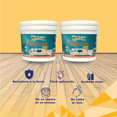 thumbnail image 3 of PINTEX Galon de Pintura para Pared Vinil-Acrílica | Fácil Aplicación, Alta Cobertura y Resistente a la Lluvia | Pintura Acrilica para Interiores Exteriores Mate | 3.8 L c/u | Color(AMARILLO TRIGO), 3 of 8