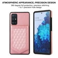 thumbnail image 4 of Galaxy A51 4G Wallet Case, Allytech Crossbody Shoulder Carrying Purse Cover RFID Blocking Card Slots Holder Flip PU Leather Stand Shockproof Case for Samsung A51 4G (Non 5G Version), Rosegold, 4 of 7