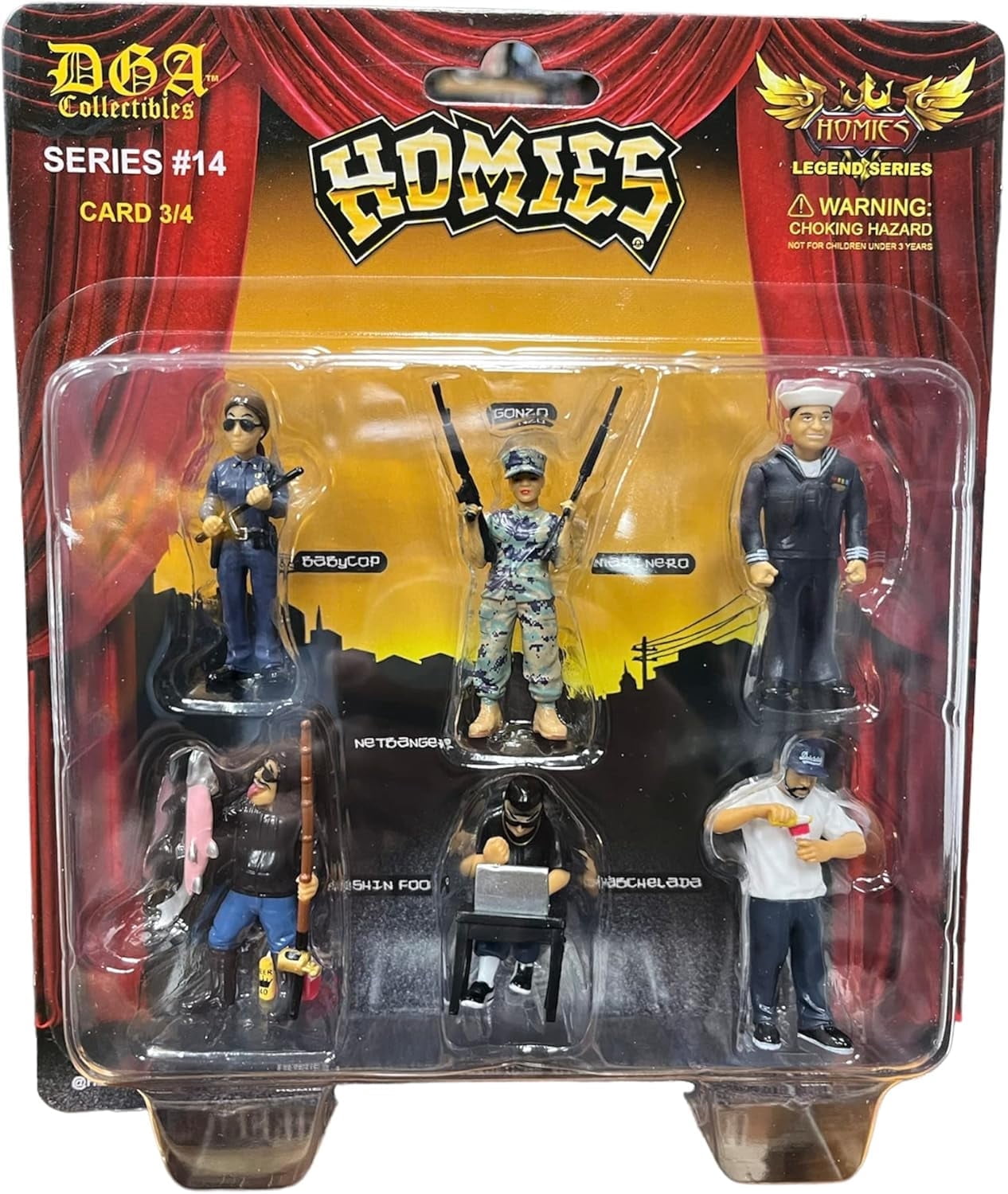 Homies Series #14 Collectible Figures Card #4 of 4 - Walmart.com