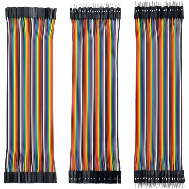 Accesorios y consumibles para herramientas eléctricas Jumper Wire Cable 3 x 40pcs Each 20cm Ormromra WLJ-3141