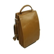 DOUBLE FLAP-OVER SHOULDER BAG