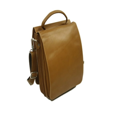 DOUBLE FLAP-OVER SHOULDER BAG