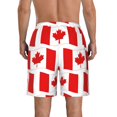 thumbnail image 3 of Disketp Men'S Swim Trunks Hawaiian Breathable Surf Beach Swimsuits Mesh Lining Beach Shorts With Pockets-Canada, 3 of 9